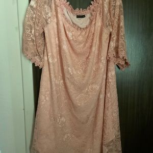 Lace dress, mini